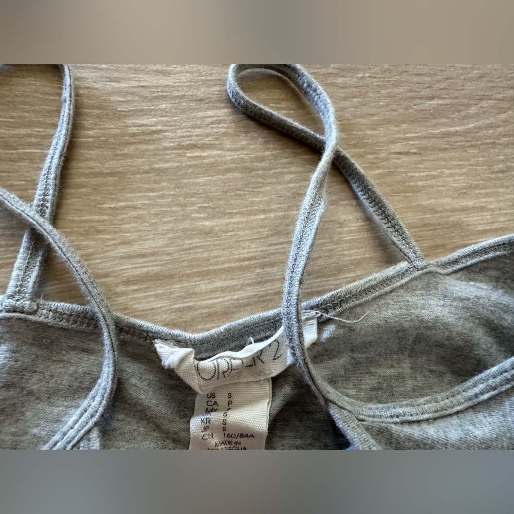 Lot of Forever 21 tank tops, under shirt, small, gray, cream, black, green - Picture 2 of 3